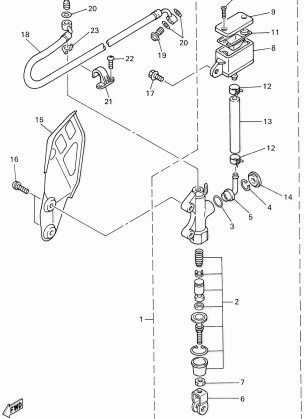 REAR MASTER CYLINDER