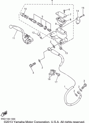 FRONT MASTER CYLINDER