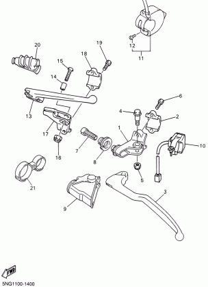 HANDLE SWITCH LEVER