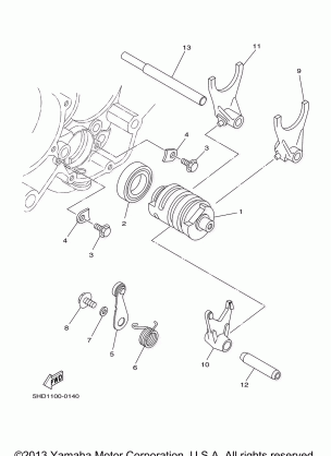 SHIFT CAM FORK