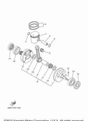 CRANKSHAFT PISTON