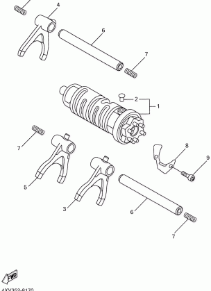 SHIFT CAM FORK