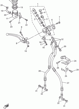 FRONT MASTER CYLINDER