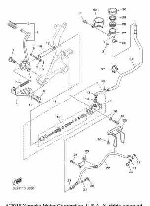 REAR MASTER CYLINDER