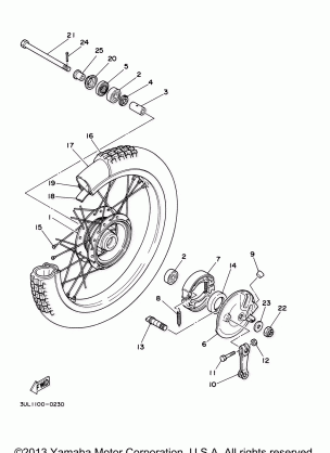 FRONT WHEEL