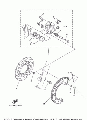 FRONT BRAKE CALIPER