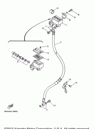 FRONT MASTER CYLINDER