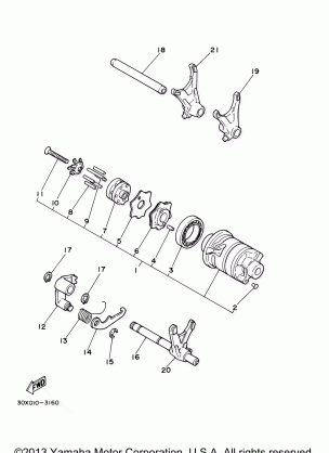 SHIFT CAM FORK