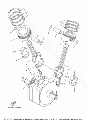 CRANKSHAFT PISTON