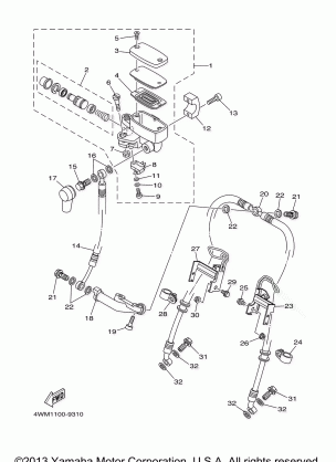 FRONT MASTER CYLINDER