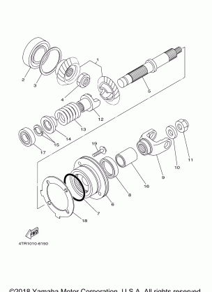 MIDDLE DRIVE GEAR