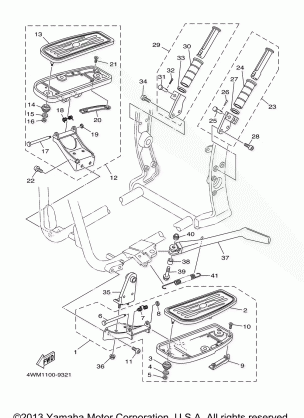 STAND FOOTREST