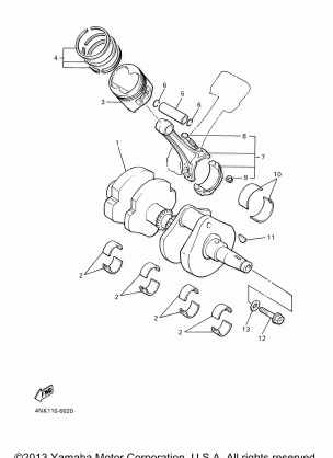 CRANKSHAFT PISTON