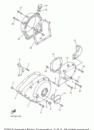 CRANKCASE COVER 1