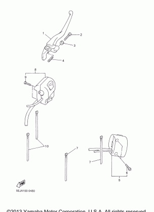 HANDLE SWITCH LEVER