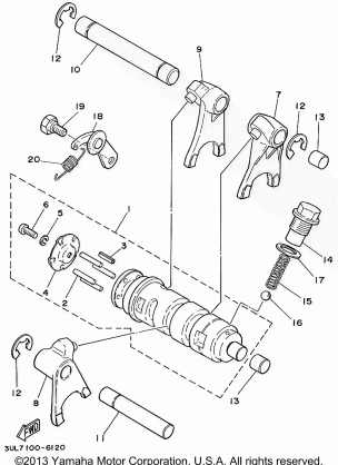 SHIFT CAM FORK