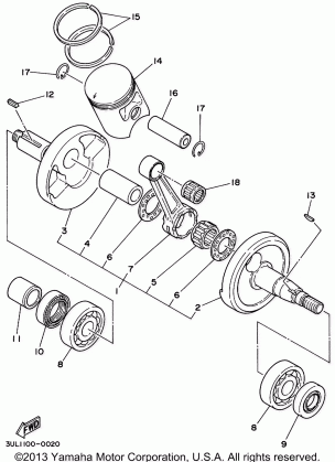 CRANKSHAFT PISTON