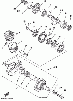 CRANKSHAFT PISTON