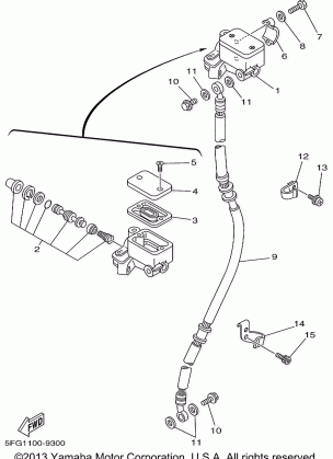 FRONT MASTER CYLINDER