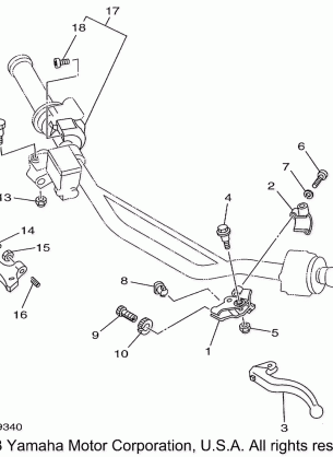 HANDLE SWITCH LEVER