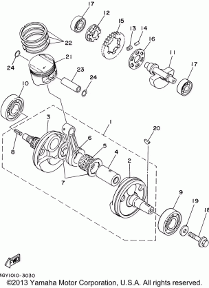 CRANKSHAFT PISTON