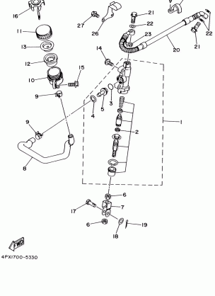 REAR MASTER CYLINDER