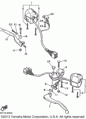 HANDLE SWITCH LEVER