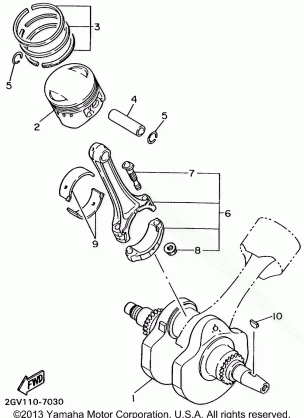 CRANKSHAFT PISTON