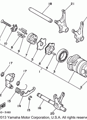 SHIFT CAM FORK