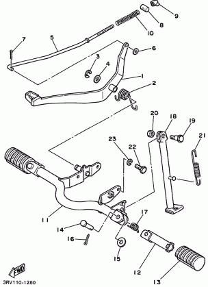 STAND - FOOTREST