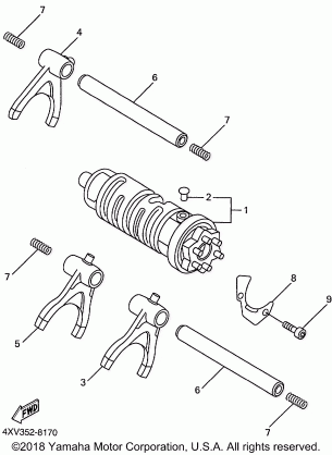 SHIFT CAM FORK