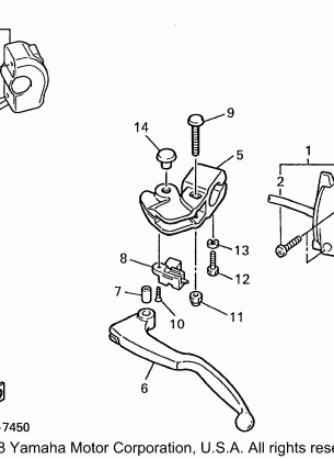 HANDLE SWITCH LEVER