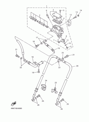 FRONT MASTER CYLINDER