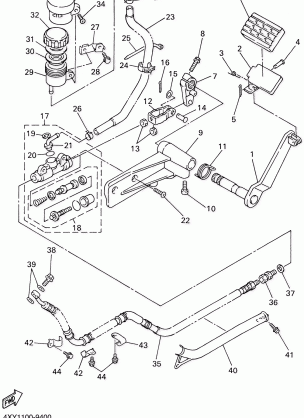 REAR MASTER CYLINDER