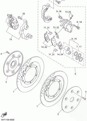 FRONT BRAKE CALIPER