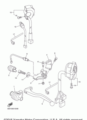 HANDLE SWITCH LEVER