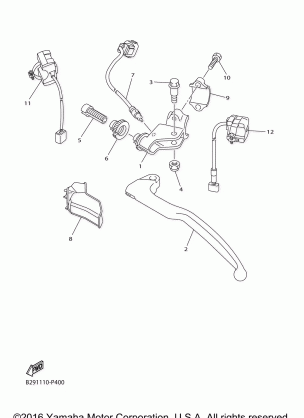 HANDLE SWITCH LEVER