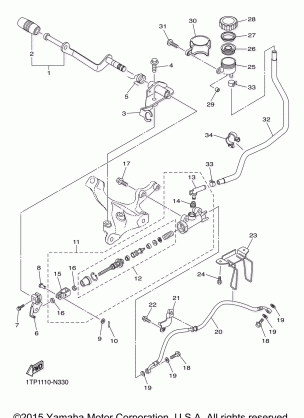 REAR MASTER CYLINDER