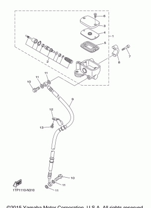 FRONT MASTER CYLINDER