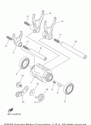 SHIFT CAM FORK