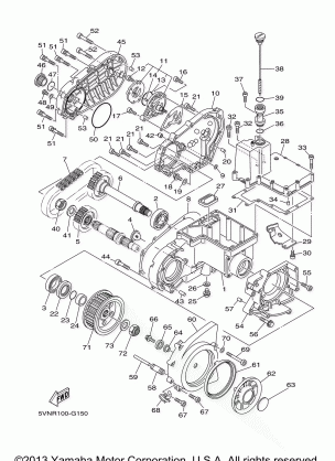 MIDDLE DRIVE GEAR