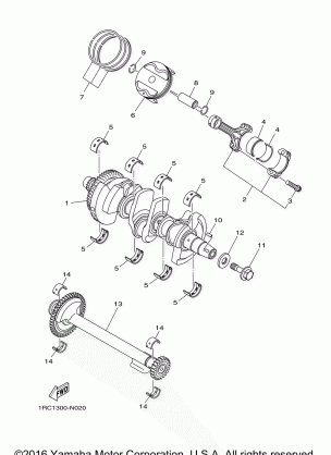 CRANKSHAFT PISTON