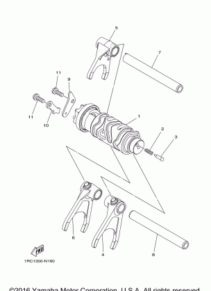 SHIFT CAM FORK