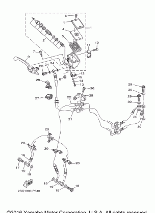 FRONT MASTER CYLINDER