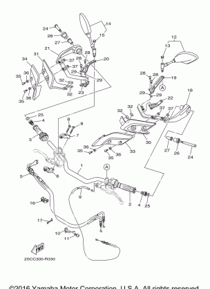 STEERING HANDLE CABLE