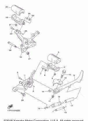 STAND FOOTREST