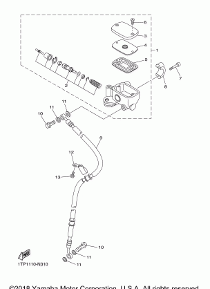 FRONT MASTER CYLINDER