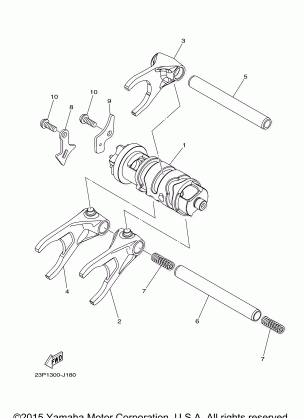 SHIFT CAM FORK