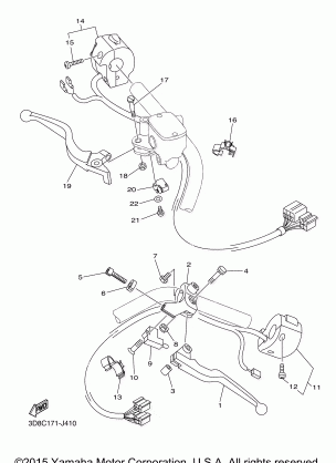 HANDLE SWITCH LEVER