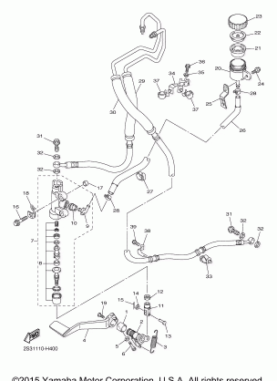 REAR MASTER CYLINDER